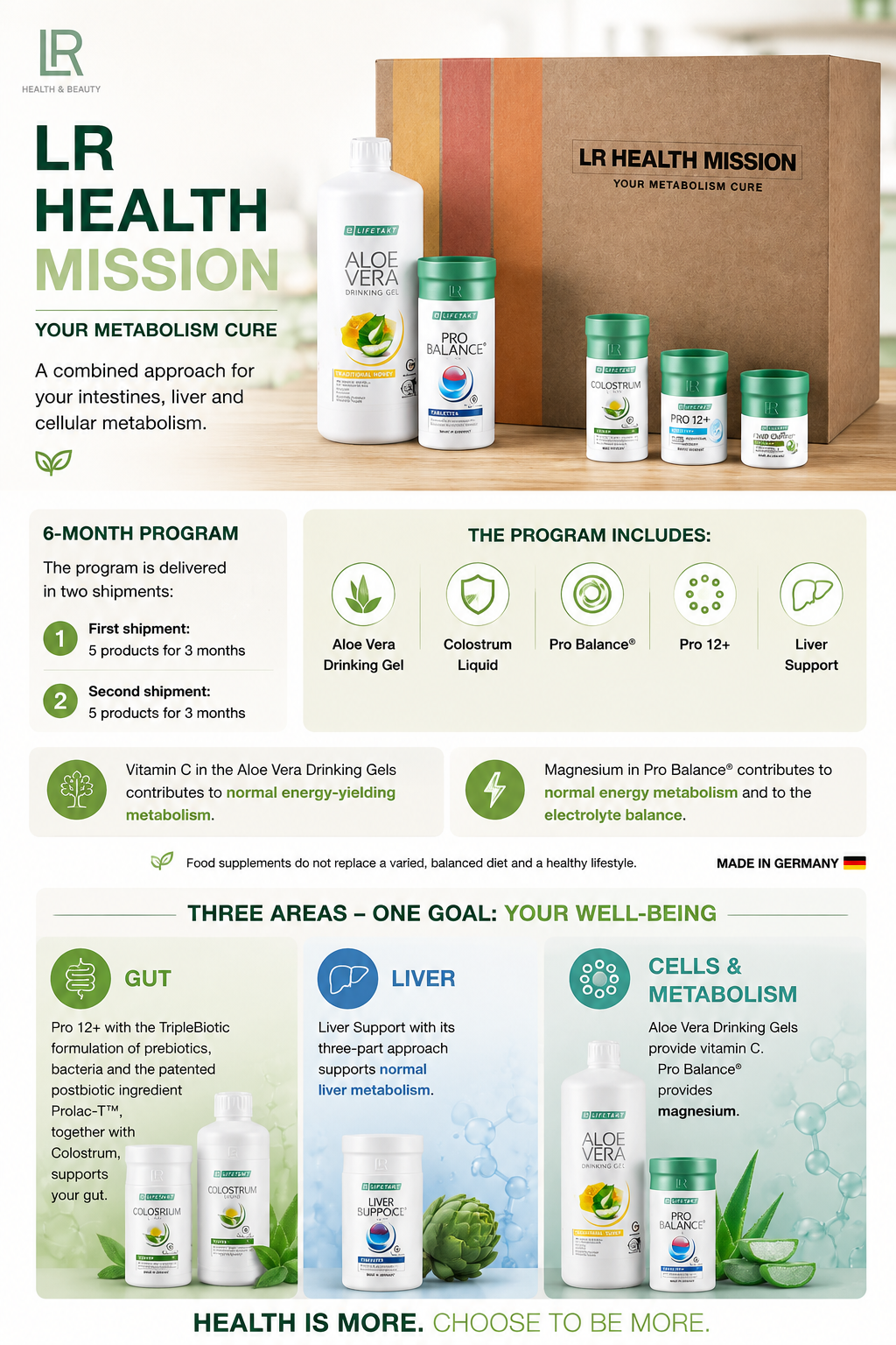 LR Health Mission – 6-Month Metabolism Program